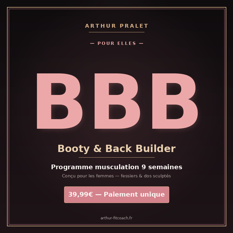 Programme BBB — Booty and Back Builder